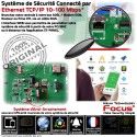 F1 Système FOCUS ST-VGT Détection Surveillance Sirène Mouvement Appartement Contrôle Pyroélectrique Accès Local Alarme GSM Connecté