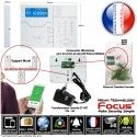 Camping PACK FOCUS ST-VGT 2G Surveillance Système Connectée Ethernet Alarme TCP-IP sans abonnement Sécurité 868MHz