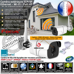 Détecteur Infrarouge Mouvement Maison Wi-Fi Caméra Sécurité Système Alarme Surveillance Nuit Protection Extérieur de HA-8404 Ethernet Enregistrement