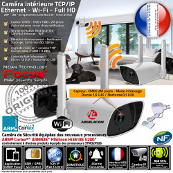 Vision HA-8405 RJ45 Meian Enregistrement Alarme Caméra Protection Maison Ethernet Intérieure Nocturne Wi-Fi avec IP Surveillance microSD