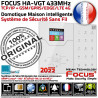 Ethernet TCP SHB 433 MHz Garage ORIGINAL Puissante FOCUS TCP-IP Système Bureaux Sécurité Cabinet Alarme RJ45 Sirène Connecté HA-VGT WEB