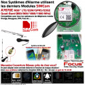 Application SIM Linky Système sans HA-V 433 MHz abonnement Sécurité IP2 Surveillance Connecté GSM FOCUS Ethernet Meian Alarme Sans-Fil HA-VGT TCP-IP