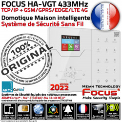 HA-VGT FOCUS IP Sécurité Système 433 Ethernet Sans-Fil MHz GSM Alarme Surveillance Connecté Compatible Protection Orion Logement Meian TCP-IP HA-V