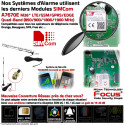 Alarme Système Sécurité Surveillance Sans-Fil Ethernet FOCUS pour Connecté GSM MHz 433 Meian HA-VGT 4G TCP-IP Restaurant