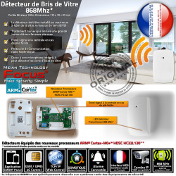 Alarme Sans MD Connectée Réseau Relais Fil Boutique Centrale vitre GSM MD-343 Détection R IP Entrepôt de Entreprise Bris 343R SmartPhone