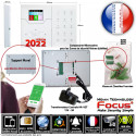 Protection Logement Connecté TCP-IP PACK Ethernet Connectée FOCUS 868MHz HA-VGT SmartPhone GSM abonnement SIM sans Réseau Sans-Fil Centrale Alarme ST-V