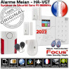 Cave PACK FOCUS HA-VGT 4G abonnement Réseau sans Centrale Alarme TCP-IP Ethernet 868MHz SIM GSM Connectée SmartPhone Appartement IP