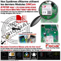 Box Focus HA-VGT GSM Logement Connecté Appartement FOCUS Surveillance Alarme Mouvement Sirène Bureaux Ouverture Magnétique Détecteur