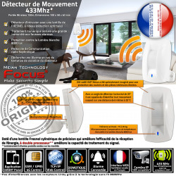 Animaux PIR Infrarouge Mouvement FOCUS Détecteur 448R MD Alarme Détection DMT 433 Boutique Immunité MHz Connectée Centrale