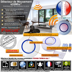Commercial Réseau 360° Sécurité Présence GSM Infrarouge Protection 433 Restaurant Passage MHz Système Fil Plafond Capteur Sans Détection Connecté Local
