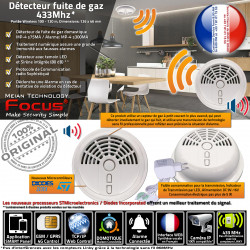 2G Surveillance Réseau Gaz Détecteur FOCUS Avertisseur 4G 433MHz Bureaux MD-2003R Sonde Fuite Garage 3G Meian Sans Fil Cabinets