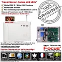 Transmetteur émetteur Distance de Alarme haute PB-205R Meian portée pour fil augmenter sensibilité la Antenne transmission 433 MHz sans