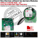 Focus ST VGT TCP/IP GSM 2G/4G Alarme SmartPhone 3G Sirène 4G WEB Chambres Sécurité Connecté Interface Système Meian Réseau Pièces 2G ST-VGT Salons Puissante