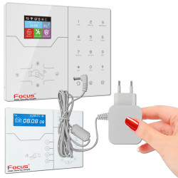 Alimentation Alarme 15V Entreprise 2000mA IP Entrepôt Secteur AC-DC Connectée 220V Recharge Adaptateur Centrale secteur Câble Meian ORIGINAL Boutique 2.0A