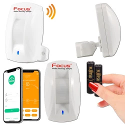 FOCUS Sécurité Fil Ethernet ORIGINAL Immunité IP Présence 868MHz Connecté Système MD-448R Animaux Radar Détection Pyroélectrique Meian Protection Sans